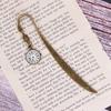 Funny Clock Metal Bookmarks Vintage Retro Tower Book Marker Paper Clips for Kids Gift
