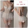 Women's Sheer Push Up Padded Cami Lingerie Sleep Dress Set