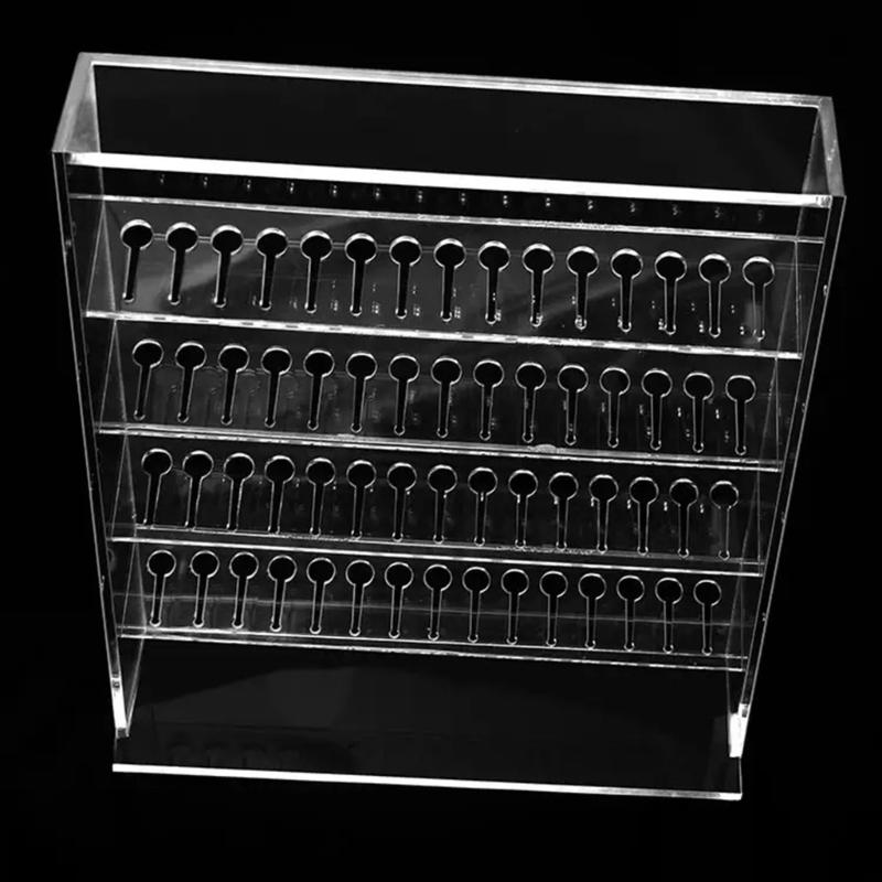 Acryl Transparent Schmuckständer Klar Mehrschichtige Ohrringe Halsketten Aufbewahrungspanel Zubehör Organizer