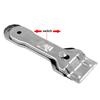 Hob Scraper Scraper Cleaner Iron Silver With 1pc Blade
