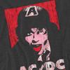 AC/DC Unisex Adult High Voltage Live 1975 T-Shirt