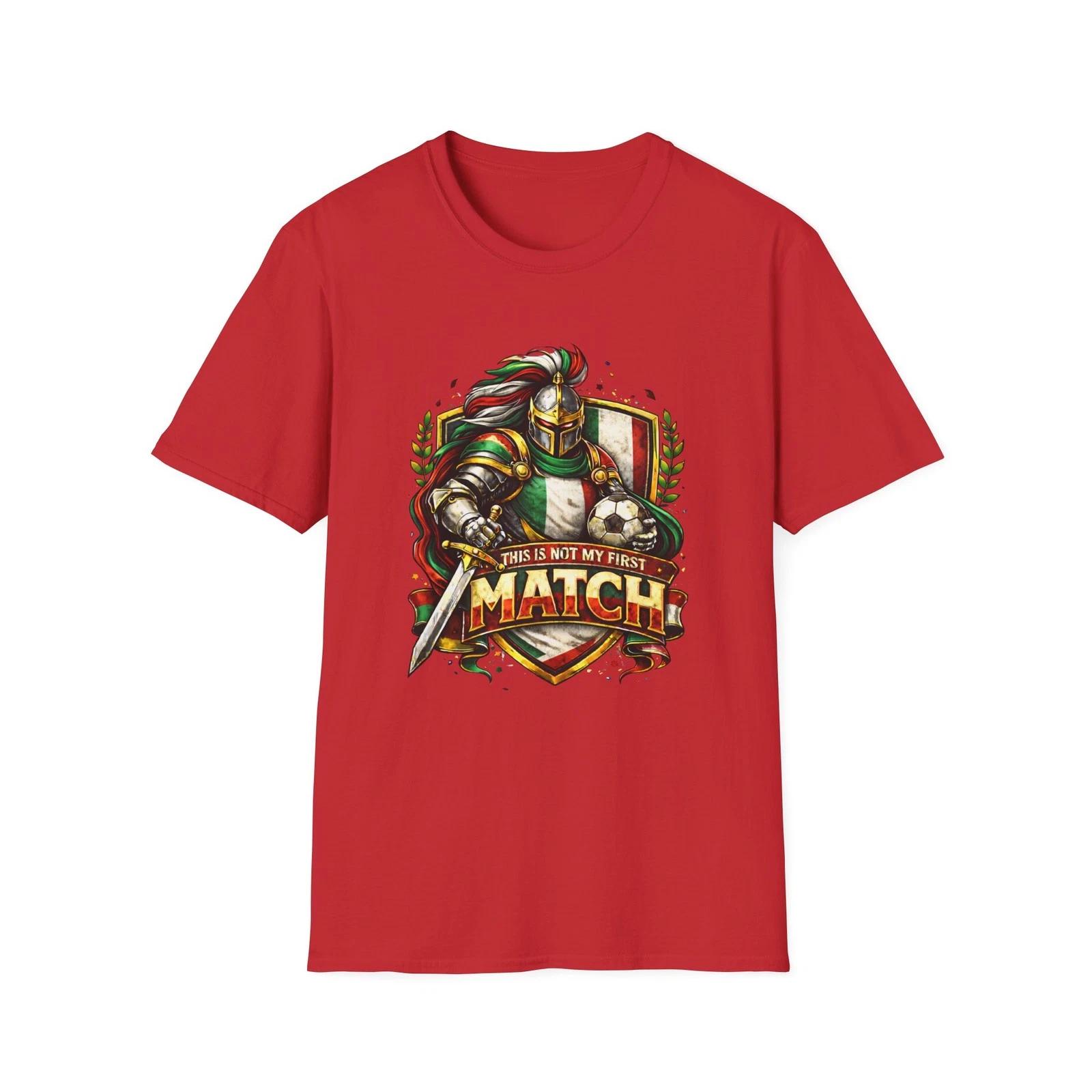Italian Soccer Knight Match Graphic Children s Children s T Children s T-shirt Football Tee 130
