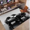 Car Racing Theme Soft Crystal Velvet Rug Custom Name & Text Print Non Slip Floor Rug for Bedroom Living Room