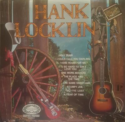 LP Record HANK LOCKLIN - Hank Locklin SHM723 Hallmark Record 1967 UK Folk Used