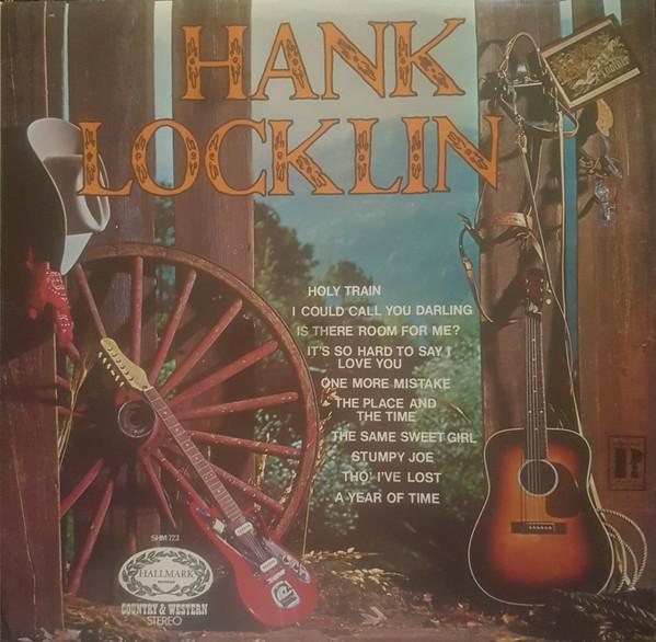LP Record HANK LOCKLIN - Hank Locklin SHM723 Hallmark Record 1967 UK Folk Used