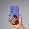 Anime S-Samurai C-Champloo Phone Case For Samsung Galaxy A73,A72,A71,A70,A52,A51 Others Soft Black Cover