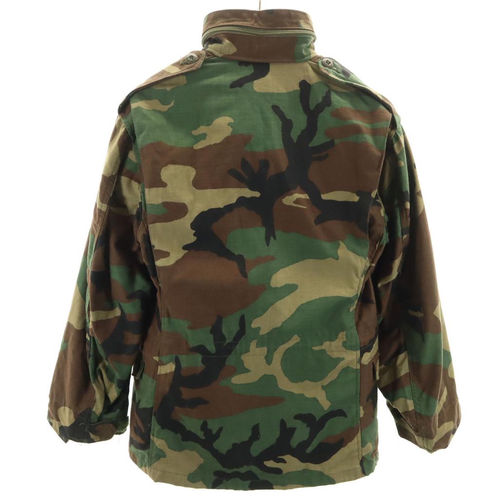 US ARMY 80s Vintage DLA Camouflage Pattern Military Jacket XS Camouflage Men's Used