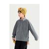 Boy S Fleece Jacket Stand Collar Long Sleeve Casual Autumn School Outerwear