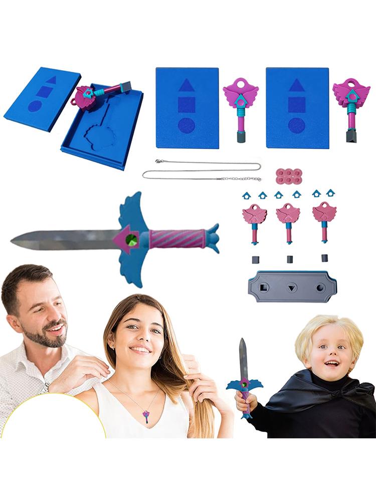 3D Printing Korean Traditional Game Props Funny Korean Folk Game Props Creative Keychain Pendant for Role-playing Look