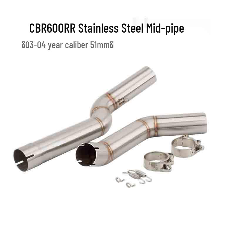 Honda Motorcycle F5 CBR600RR (03-25) Mid-section & Rear Exhaust Pipe Modification