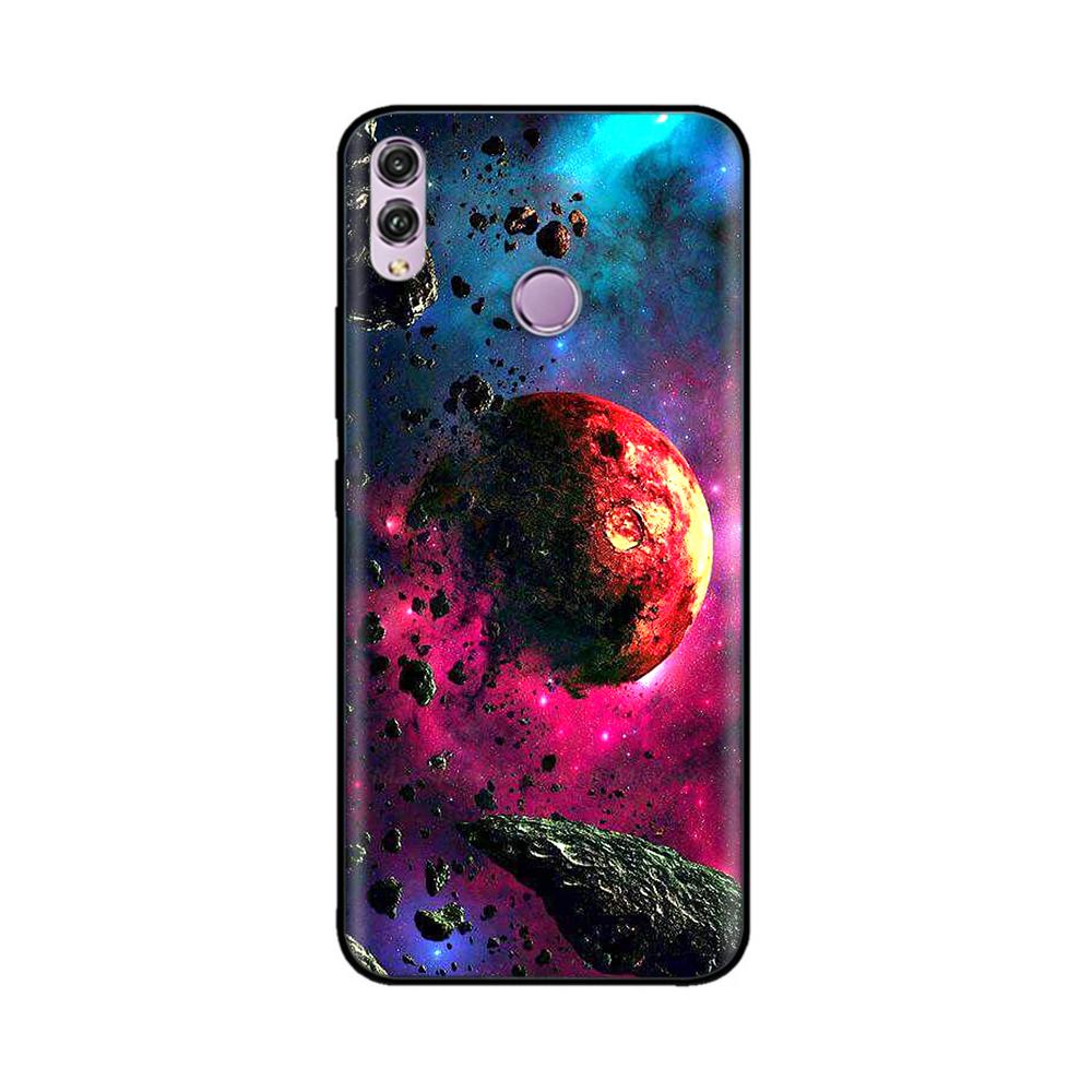 For Huawei Honor 8X Case Silicon Soft TPU Cartoon Painted Back Cover Phone Case for Huawei Honor 8X 8 X Honor8x Cases Bumper