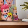 Cartoon B-Bebefinns-S Kawaii Cushion Cover For Pillow Printing Sofa Decoration Home Car Room Coffee Shop Office Nordicsimplicity