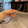 Stainless Steel Dinner Fork Long Handle Table Forks Korean Cutlery Four Tine Salad Dessert Fruit Forks Kitchen Tableware
