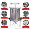 Presă de Miere și Vin din Oțel Inoxidabil: Storcător și Extractor Manual