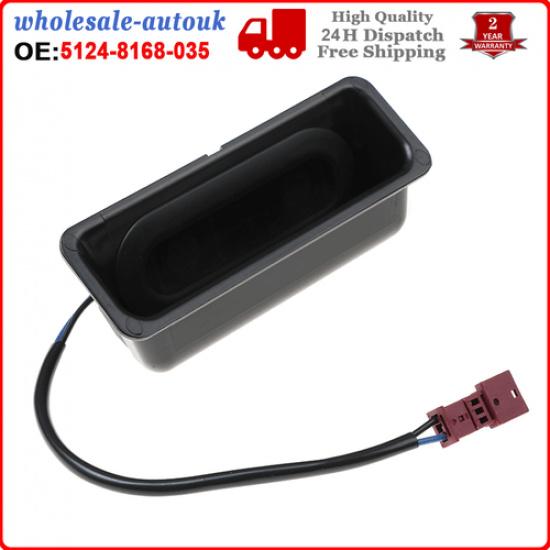 Boot Lid Release Switch Handle Push Button For BMW 5 Series E39 E60 51248168035