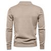 And Winter Thickened Warm Sweater Medium Collar Men's Multi-color Sweater