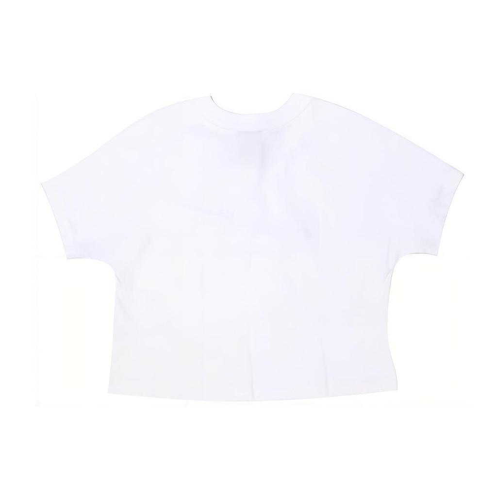 Nike T Shirts Women's Crew Neck Moderate Straight Fit CW4321-100