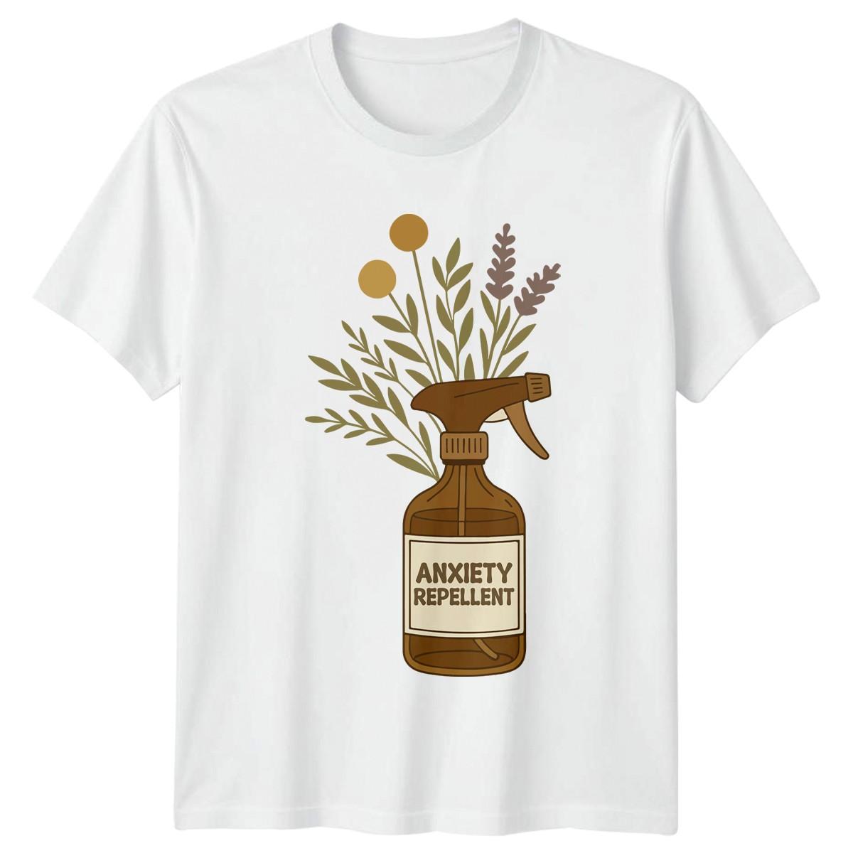 Anxiety Repellent T-Shirt Mental Health Wellness Awareness Gift For Him And Her XXXXL