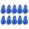 10 STK bassengtrekkvekter PVC-vannposer Frostsikre Vinterbassengtrekk Hengepose for nedgravde bassenger Blå