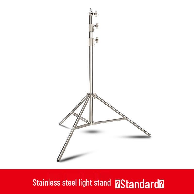 Ambitful Zhijie 2.8m Stainless Steel Tripod Light Stand for Photography & Live Streaming