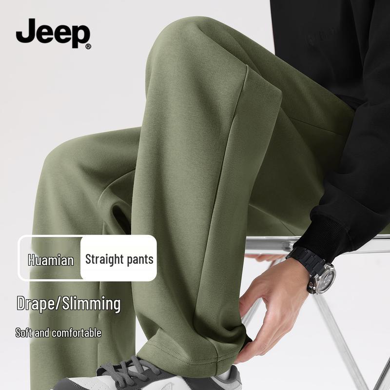 

JEEP Men s Loose Fit Straight Leg Casual Pants 4XL