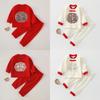 Baby Newborn Cotton Pajama Set With Breathable Fabric For Spring And Autumn Comfort
