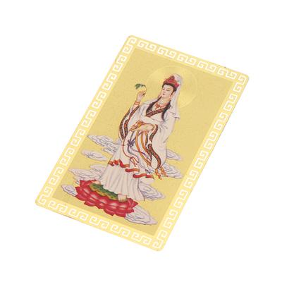 Nanwu Guanyin Bodhisattva Buddha Kaart Süda Sutra Buddha Kaart Rahu Amulett Kaart