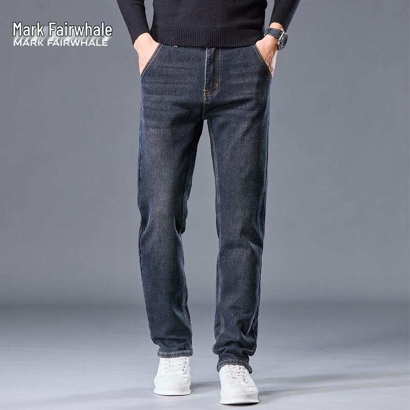 Mark Fairwhale Men's Slim Straight Stretch Jeans