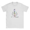 Chakras Spiritual Meditation Zen Om Buddhism Energy  Unisexs T Shirts  Leisure Tees Short Sleeve Crewneck TShirt