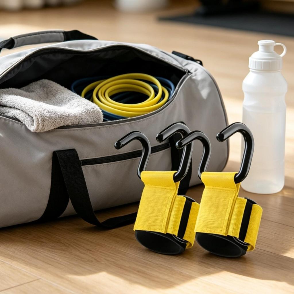Wrist Support Pull-up Hook Reinforced with Adjustable Strap
