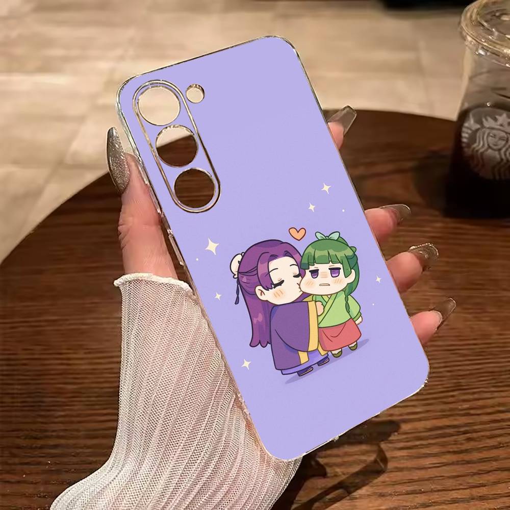 The Apothecary Diaries-Maomao-Jinshi Clear Soft Silicone Phone Case for Samsung Galaxy A71, A70, A52, A51, A40, A30