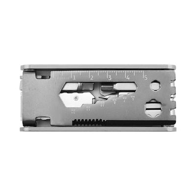 Multifunktionswerkzeug mit Lampe und Charge aus Edelstahl Tragbares Mehrzweck-Sechskantschlüsselwerkzeug All-in-One-Fahrradwerkzeug