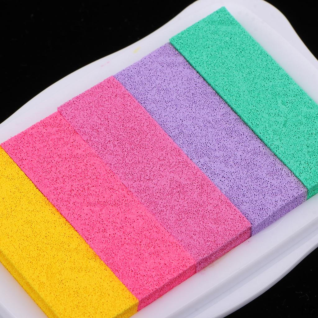 Craft Rainbow Pigment Ink Pad Stamps for kids