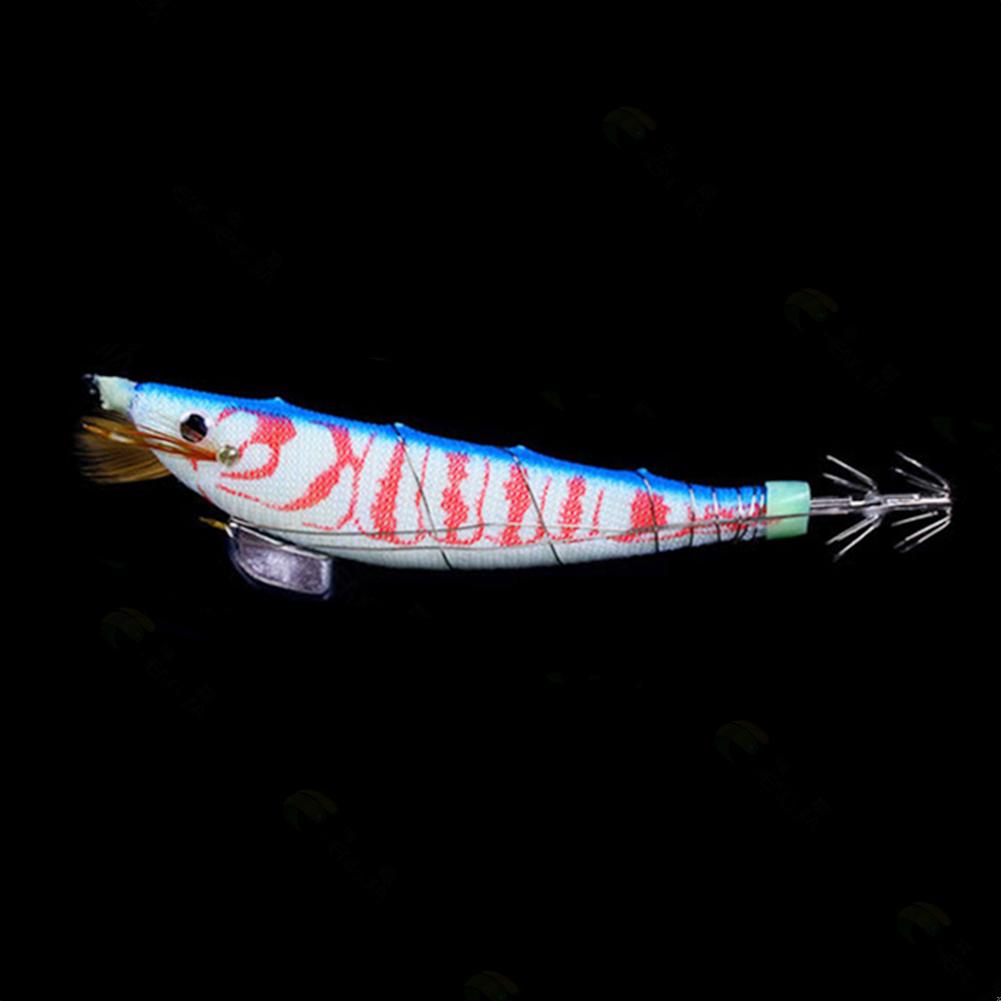 

Bionic Shrimp Baits 12cm 14.3g Luminous Jigging Bait for Fishing Lovers (Blue)