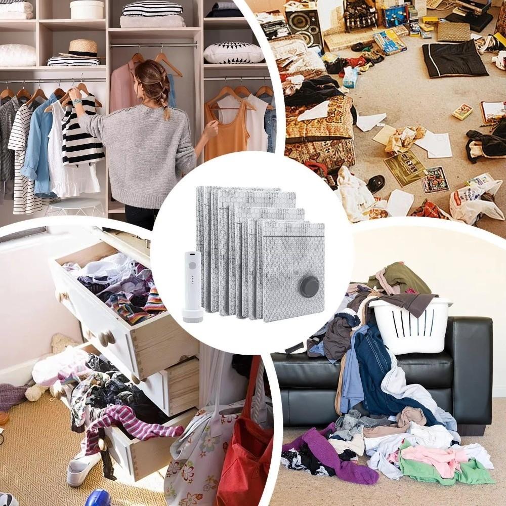 New Portable Vacuum Compression Bag Multi-function Large capacity Travel Storage Bag Moistureproof Vacuum Packing Bags