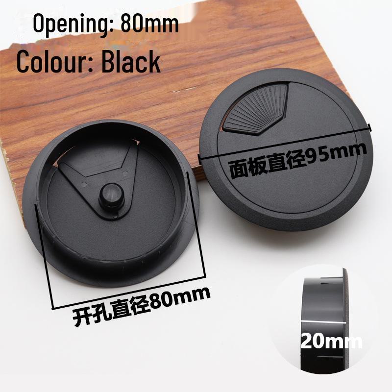Desktop Cable Management Hole Cover - Decorative Round Sealing Ring
