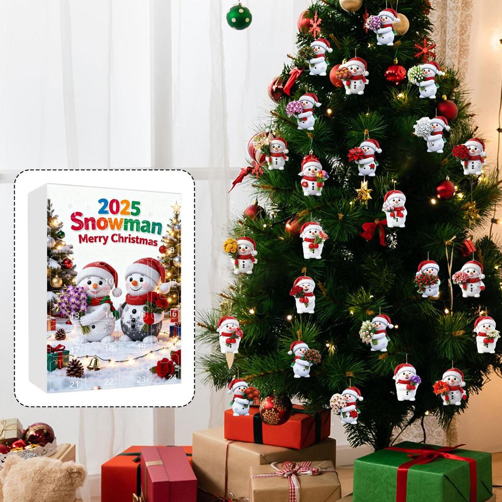 Weihnachts-Adventskalender 24 Tage Countdown