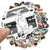 10/30/50pcs Initial D Japanese Anime Stickers Cool Cartoon Decals DIY Skateboard Phone Notebook Classic Manga Sticker Decoration