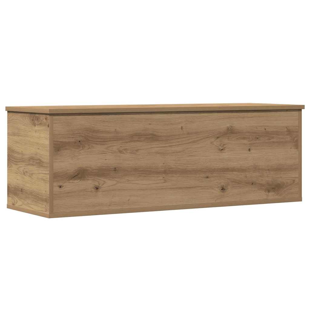 Storage Box Artisan Oak 102 x 35 x 35 cm Wood Based Material