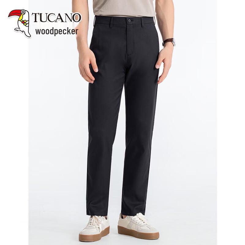 TUCANO Men s Summer Lightweight Wrinkle-Resistant Straight-Leg Casual Pants 33