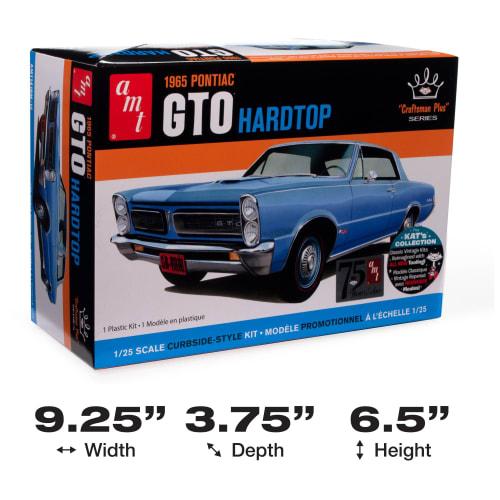 AMT 1/24 Scale 1965 Pontiac GTO Hardtop Plastic Model Kit (AMT1410)