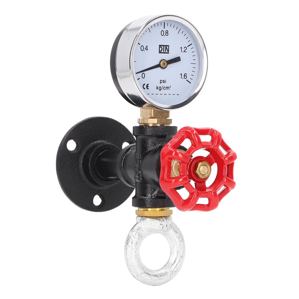 Industrial Pipe Coat Hook Rack Heavy Duty Rustic Hat Robe Towel Wall Mounted Holder Hanger