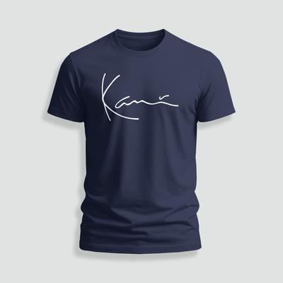 KARLL KANI IKONICKÉ PODEPISOVANÉ logo vtipné tričko Velikost S-5XL Vyrobeno v USA Unisex tričko
