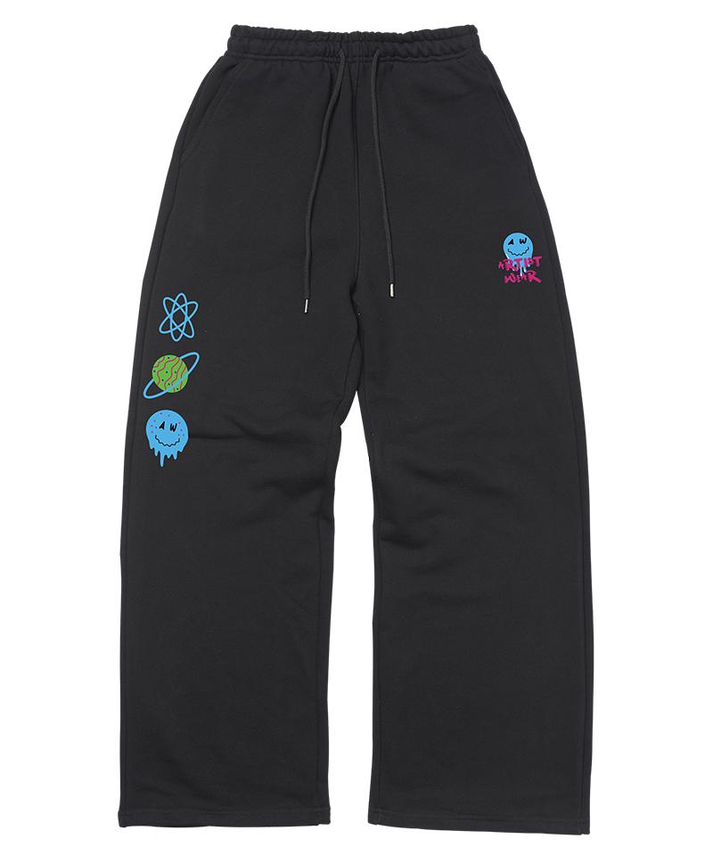 ARTISTWEAR [Atw] Psychedelic Wide-Banding Pants