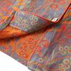 Retro Style Cotton Yarn-Dyed Leaf Printed Long-Sleeved Long Trousers Cardigan Women's Home Wear Two-Piece Pyjama Set