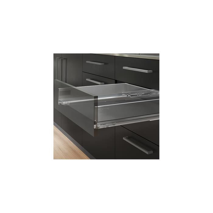 Kit de tiroirs - EMUCA - Vertex - Hauteur 93mm - Module 600mm - Blanc