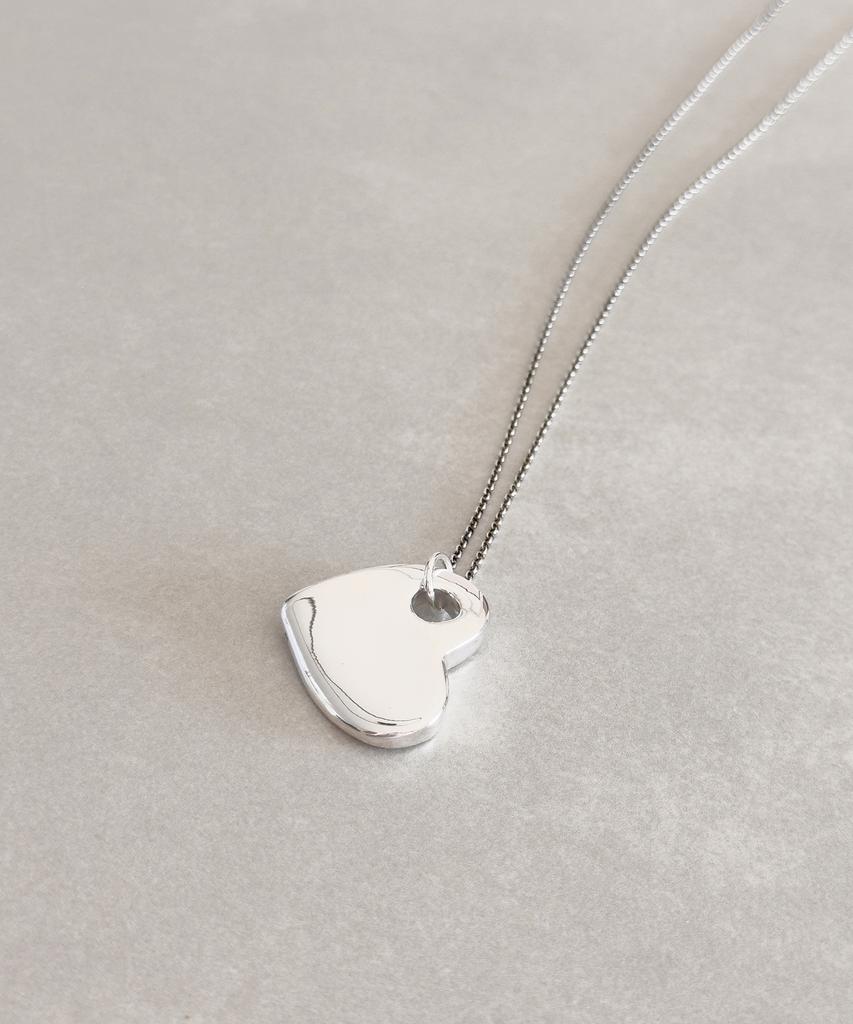 Code.H (Silver 925) Mega Heart Necklace