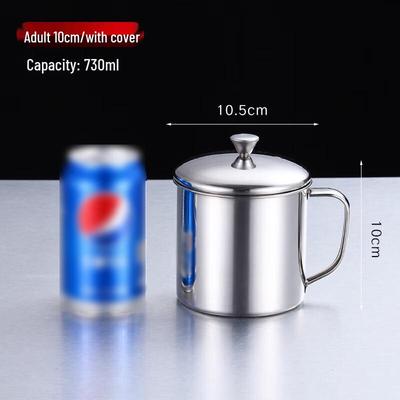 FATTBAO 304 Stainless Steel Mug with Handle