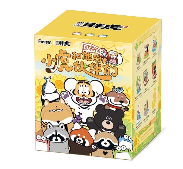 New Genuine Fat Tiger Little Tiger And His Companions Series Blind Box Figure Cute Doll Ornament Trendy Toy Gift In Stock
