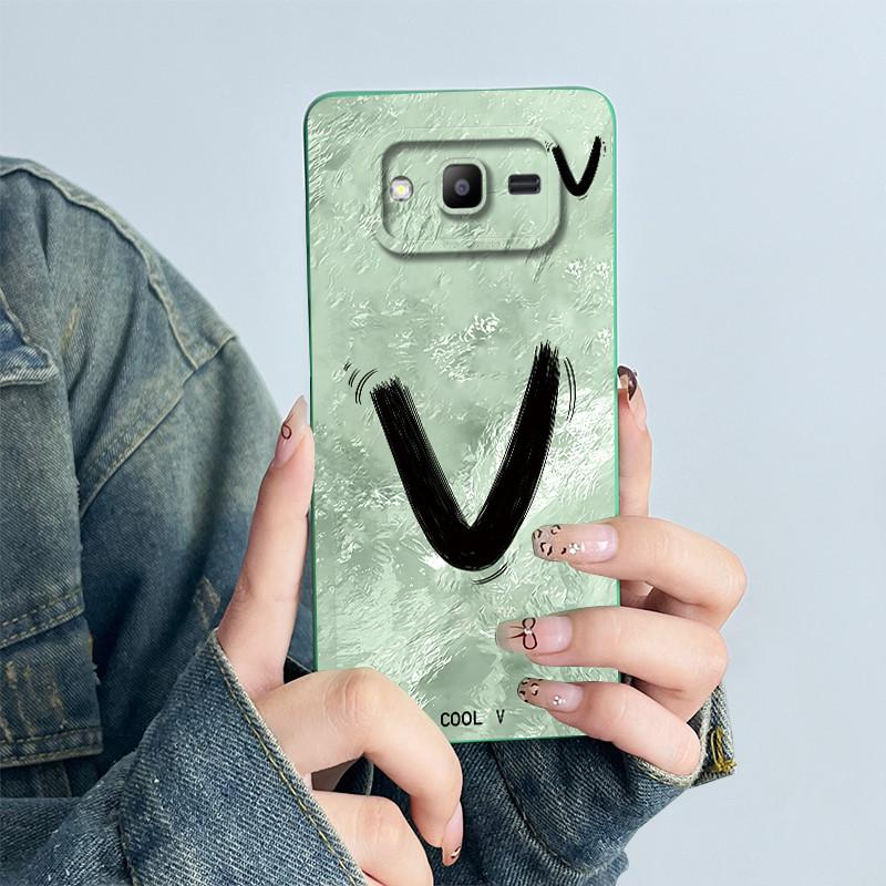 Funda For Samsung Galaxy J2 Prime G532 J2 ACE Grand Prime Plus G530 Soft Silicone Phone Case Protective Fashion Letter Cover